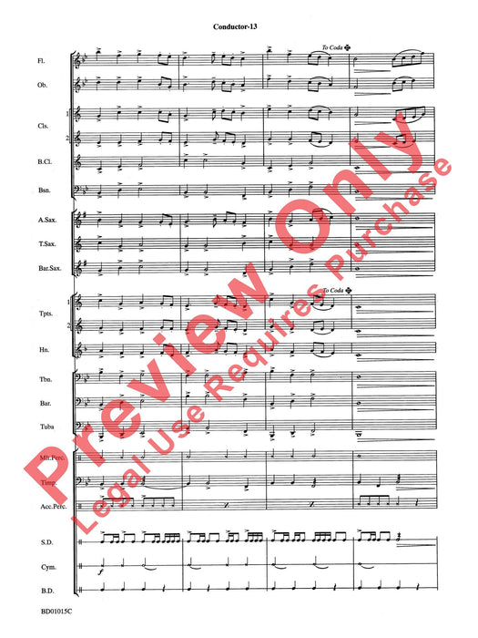 Ash Lawn Echoes (An Overture for Band) 序曲 總譜 | 小雅音樂 Hsiaoya Music