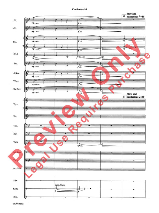 Ash Lawn Echoes (An Overture for Band) 序曲 總譜 | 小雅音樂 Hsiaoya Music