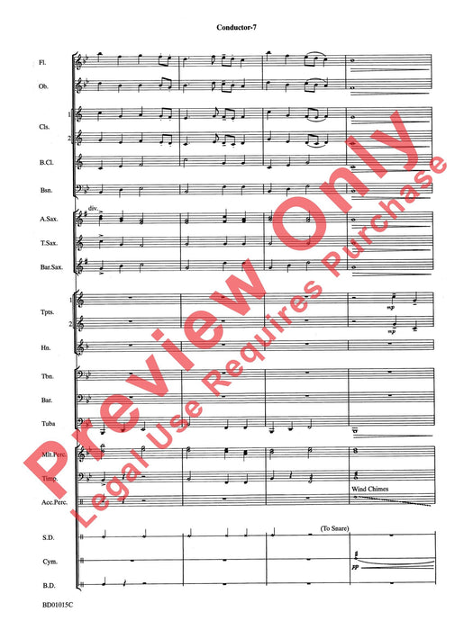 Ash Lawn Echoes (An Overture for Band) 序曲 總譜 | 小雅音樂 Hsiaoya Music