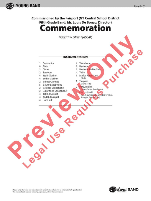 Commemoration 總譜 | 小雅音樂 Hsiaoya Music