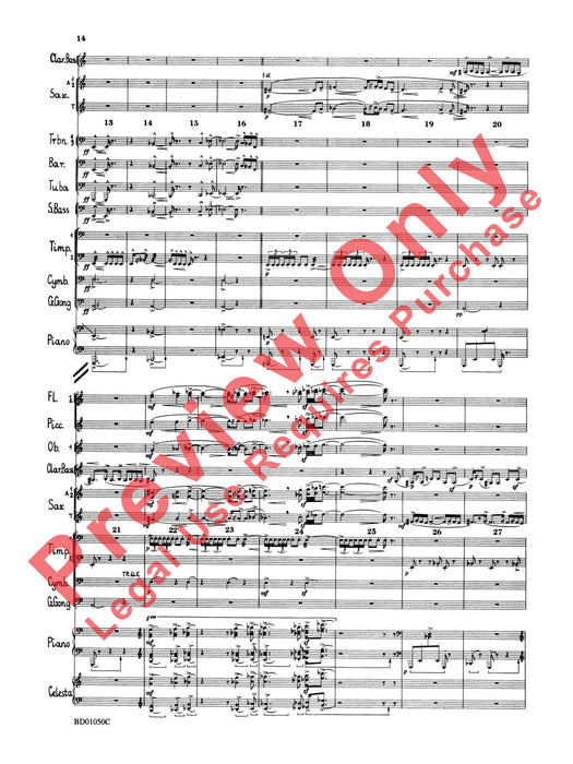 Trittico 內爾希伯爾 總譜 | 小雅音樂 Hsiaoya Music