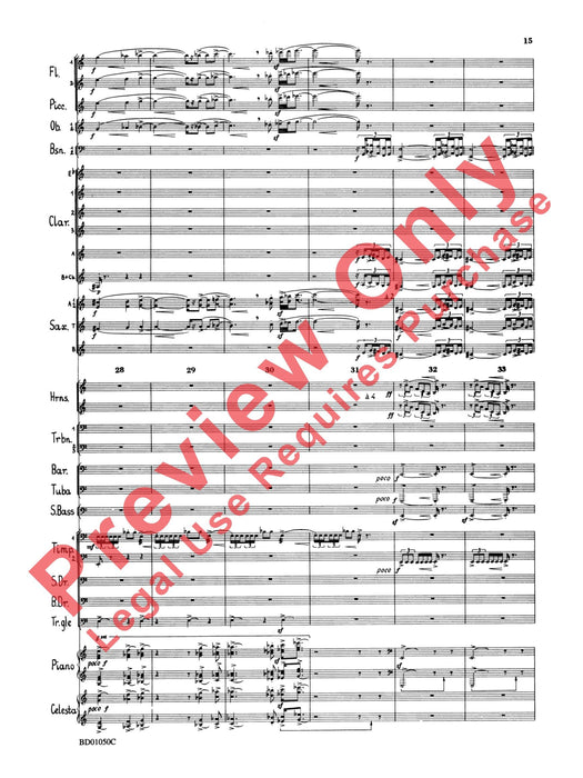 Trittico 內爾希伯爾 總譜 | 小雅音樂 Hsiaoya Music