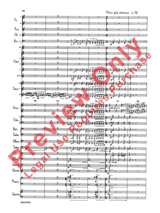 Trittico 內爾希伯爾 總譜 | 小雅音樂 Hsiaoya Music