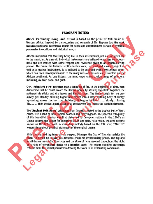 Africa: Ceremony, Song, and Ritual | 小雅音樂 Hsiaoya Music