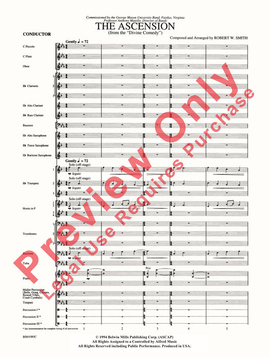 The Ascension From The Divine Comedy 總譜 | 小雅音樂 Hsiaoya Music