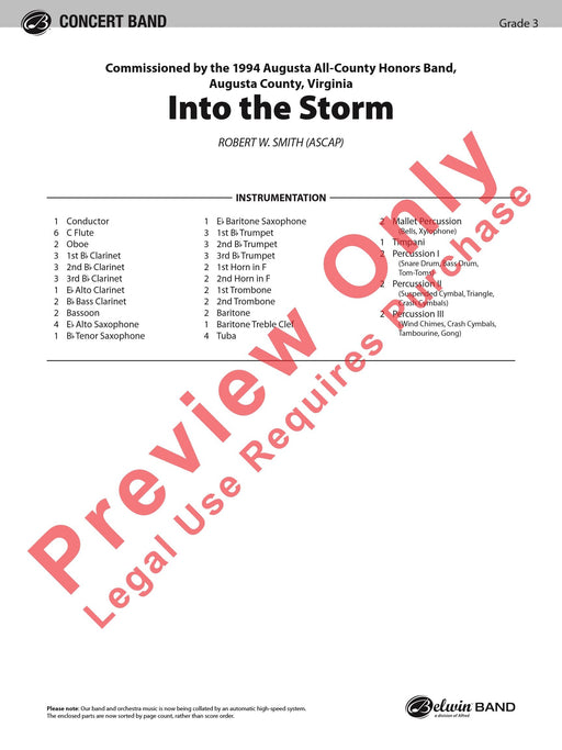 Into the Storm 總譜 | 小雅音樂 Hsiaoya Music