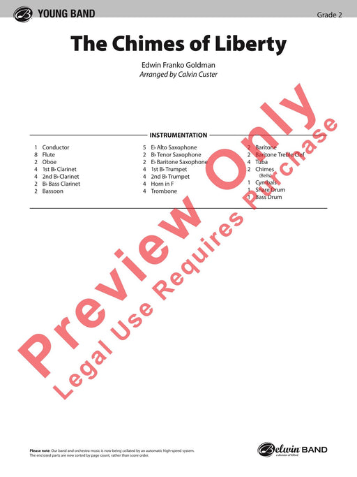 The Chimes of Liberty 總譜 | 小雅音樂 Hsiaoya Music