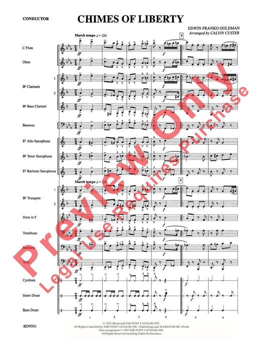 The Chimes of Liberty 總譜 | 小雅音樂 Hsiaoya Music