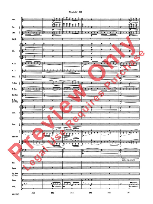 Symphony No. 3 for Band 交響曲 總譜 | 小雅音樂 Hsiaoya Music