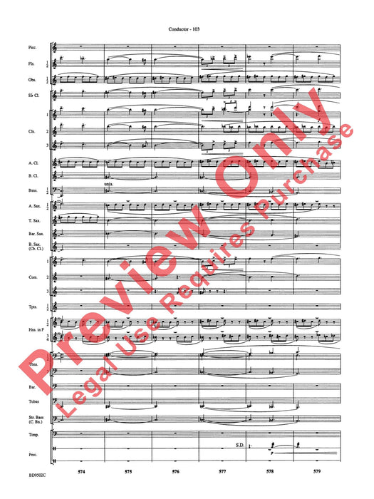 Symphony No. 3 for Band 交響曲 總譜 | 小雅音樂 Hsiaoya Music