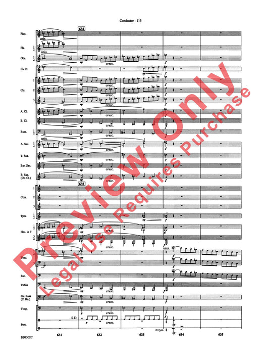 Symphony No. 3 for Band 交響曲 總譜 | 小雅音樂 Hsiaoya Music