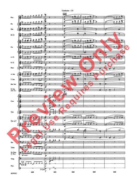 Symphony No. 3 for Band 交響曲 總譜 | 小雅音樂 Hsiaoya Music