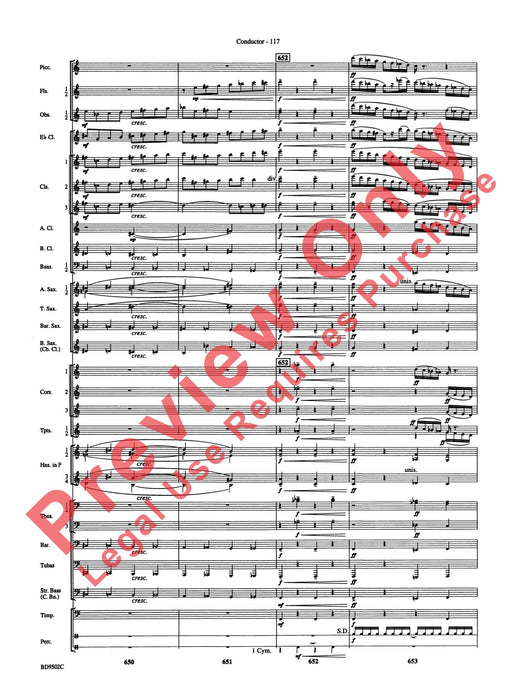 Symphony No. 3 for Band 交響曲 總譜 | 小雅音樂 Hsiaoya Music