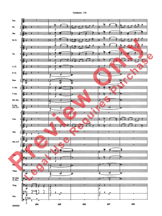 Symphony No. 3 for Band 交響曲 總譜 | 小雅音樂 Hsiaoya Music