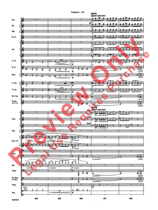 Symphony No. 3 for Band 交響曲 總譜 | 小雅音樂 Hsiaoya Music