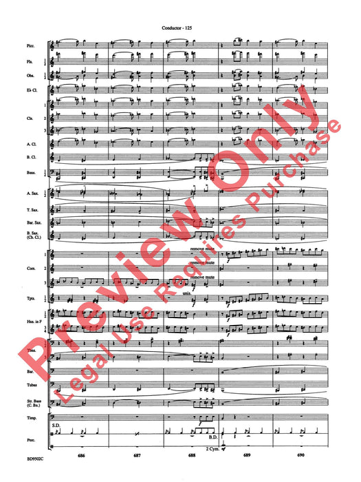 Symphony No. 3 for Band 交響曲 總譜 | 小雅音樂 Hsiaoya Music