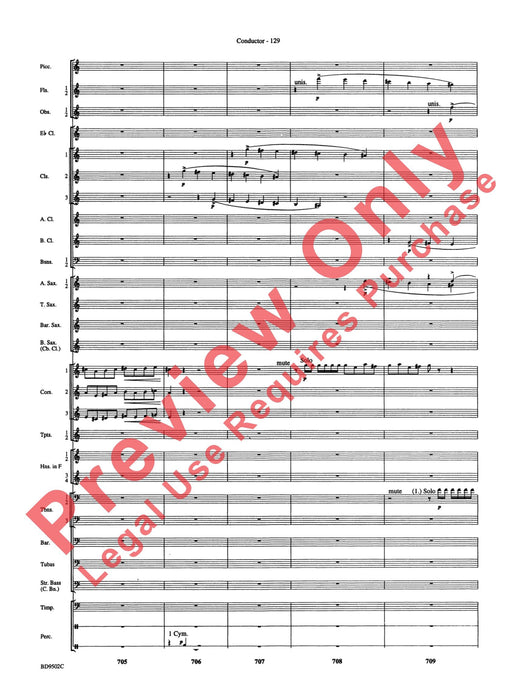 Symphony No. 3 for Band 交響曲 總譜 | 小雅音樂 Hsiaoya Music