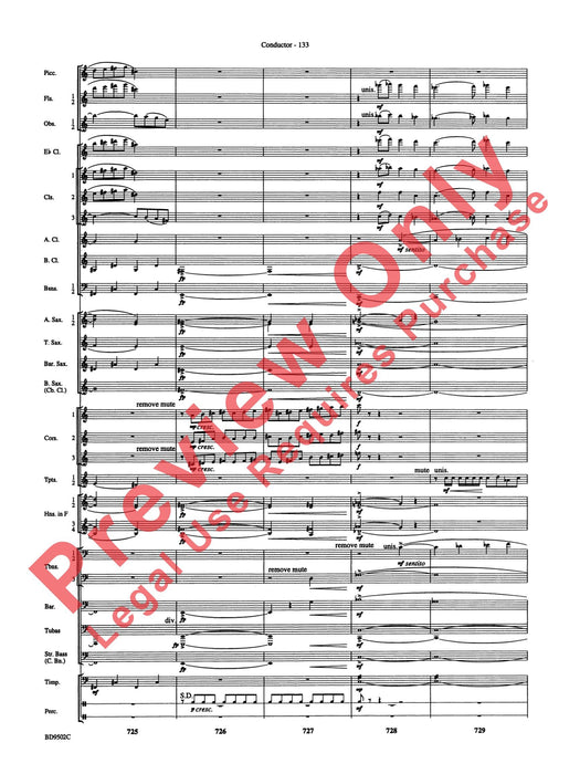 Symphony No. 3 for Band 交響曲 總譜 | 小雅音樂 Hsiaoya Music