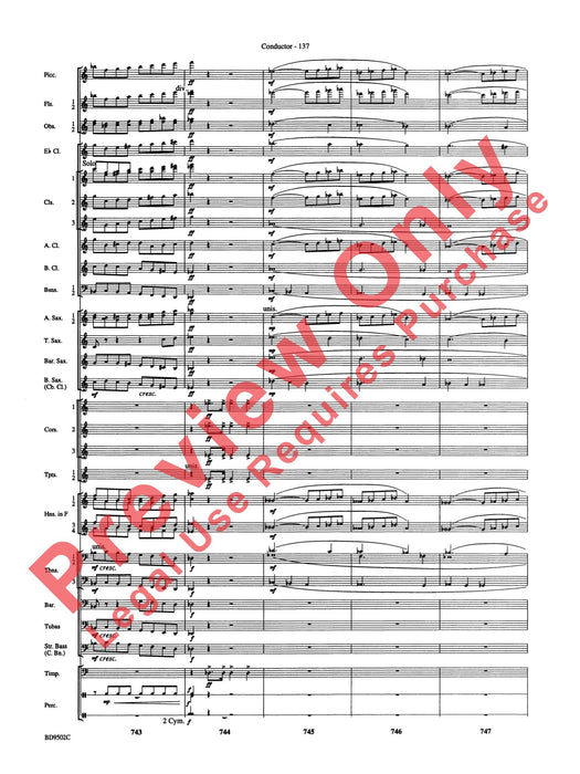 Symphony No. 3 for Band 交響曲 總譜 | 小雅音樂 Hsiaoya Music