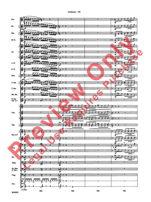 Symphony No. 3 for Band 交響曲 總譜 | 小雅音樂 Hsiaoya Music