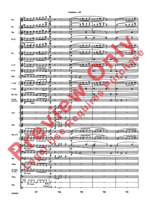 Symphony No. 3 for Band 交響曲 總譜 | 小雅音樂 Hsiaoya Music