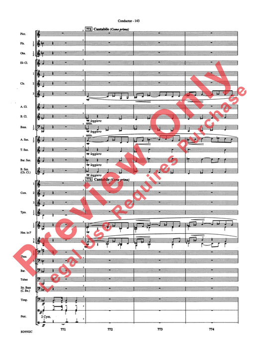 Symphony No. 3 for Band 交響曲 總譜 | 小雅音樂 Hsiaoya Music