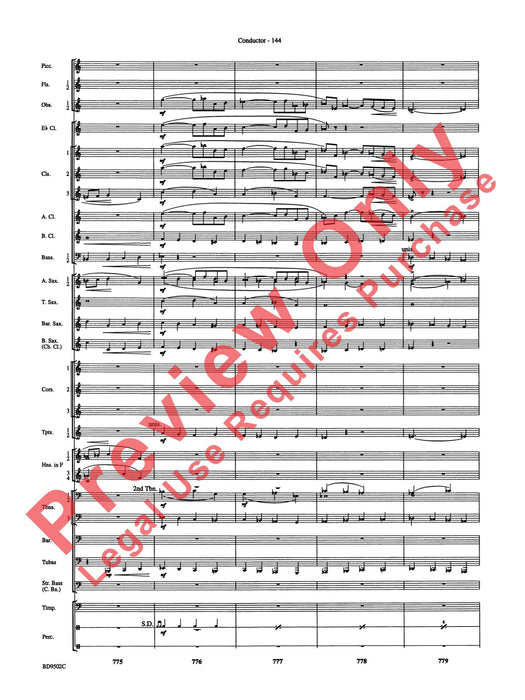 Symphony No. 3 for Band 交響曲 總譜 | 小雅音樂 Hsiaoya Music