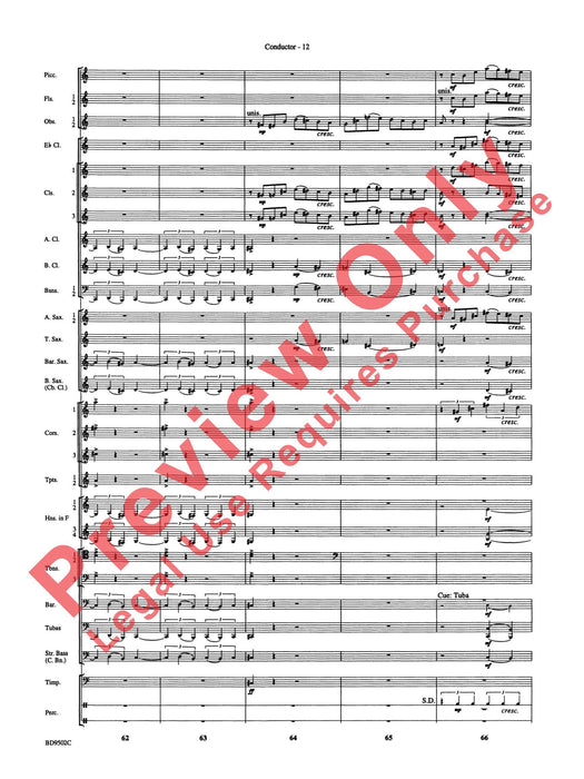 Symphony No. 3 for Band 交響曲 總譜 | 小雅音樂 Hsiaoya Music