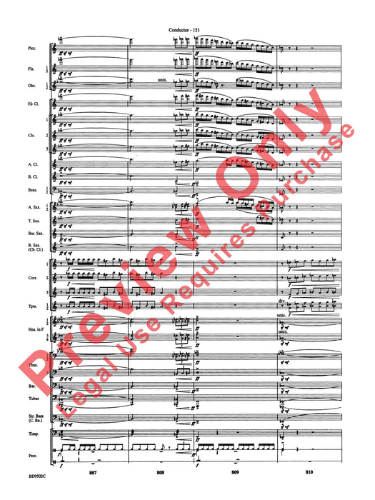 Symphony No. 3 for Band 交響曲 總譜 | 小雅音樂 Hsiaoya Music