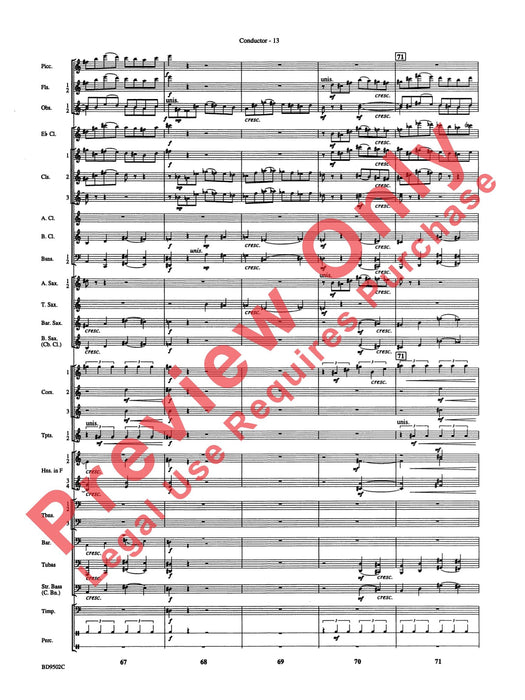 Symphony No. 3 for Band 交響曲 總譜 | 小雅音樂 Hsiaoya Music