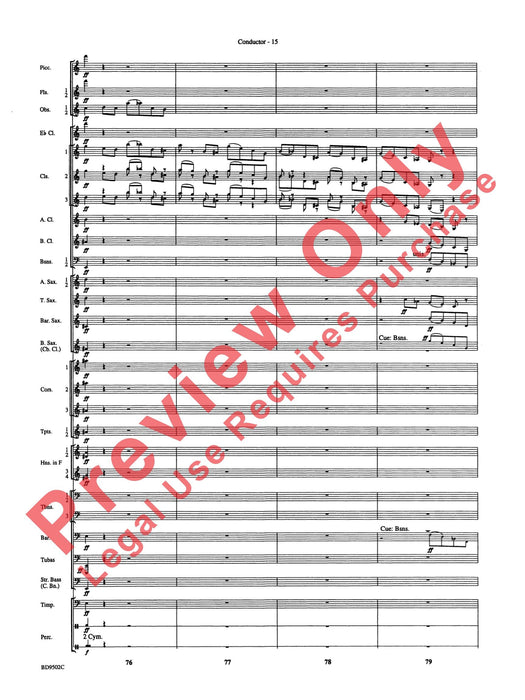 Symphony No. 3 for Band 交響曲 總譜 | 小雅音樂 Hsiaoya Music