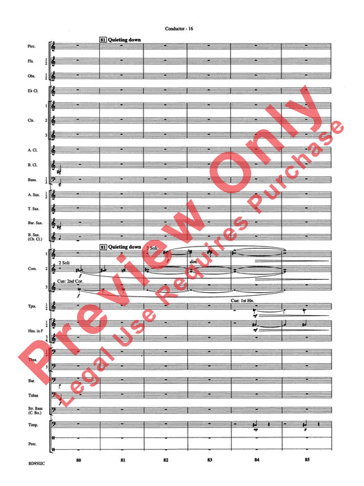 Symphony No. 3 for Band 交響曲 總譜 | 小雅音樂 Hsiaoya Music