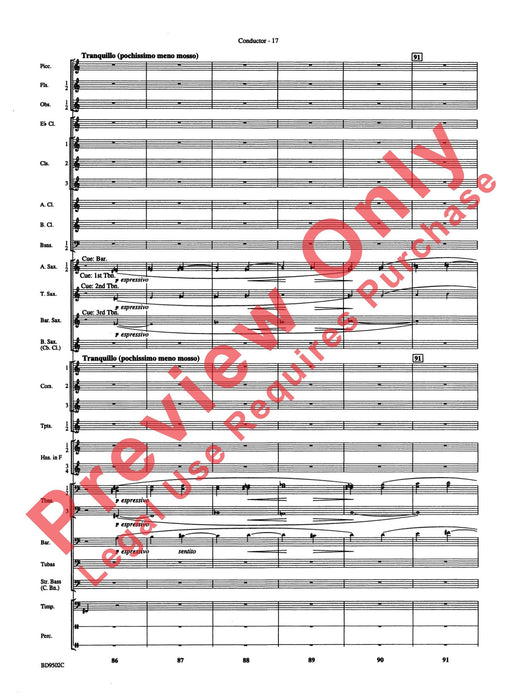 Symphony No. 3 for Band 交響曲 總譜 | 小雅音樂 Hsiaoya Music