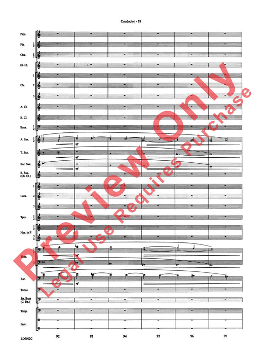 Symphony No. 3 for Band 交響曲 總譜 | 小雅音樂 Hsiaoya Music