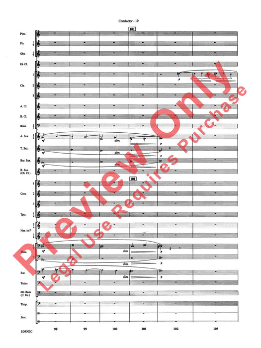 Symphony No. 3 for Band 交響曲 總譜 | 小雅音樂 Hsiaoya Music