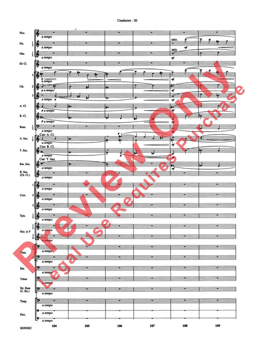 Symphony No. 3 for Band 交響曲 總譜 | 小雅音樂 Hsiaoya Music