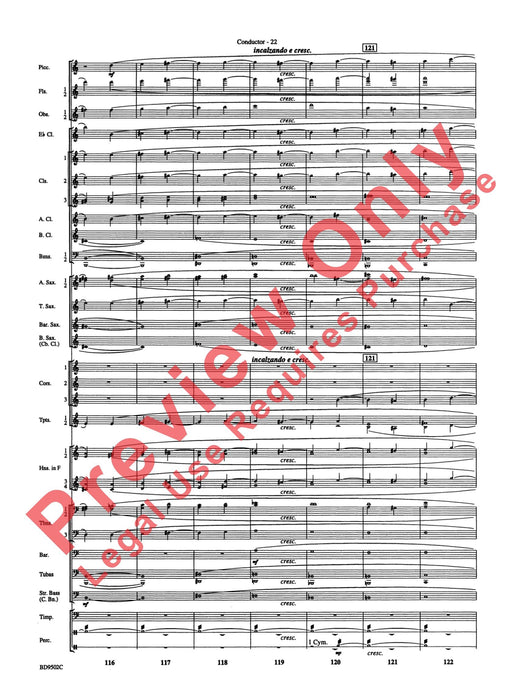 Symphony No. 3 for Band 交響曲 總譜 | 小雅音樂 Hsiaoya Music