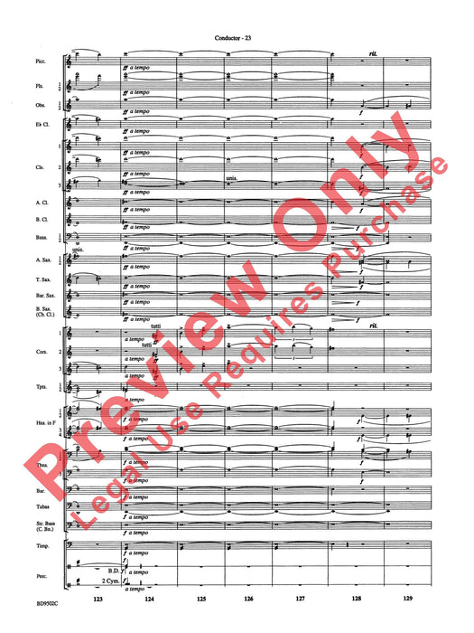 Symphony No. 3 for Band 交響曲 總譜 | 小雅音樂 Hsiaoya Music