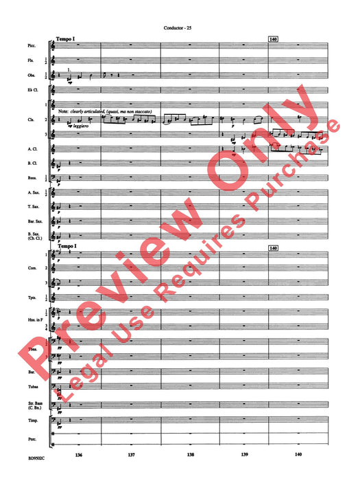 Symphony No. 3 for Band 交響曲 總譜 | 小雅音樂 Hsiaoya Music