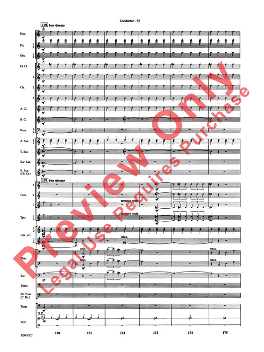 Symphony No. 3 for Band 交響曲 總譜 | 小雅音樂 Hsiaoya Music