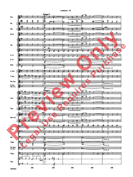 Symphony No. 3 for Band 交響曲 總譜 | 小雅音樂 Hsiaoya Music