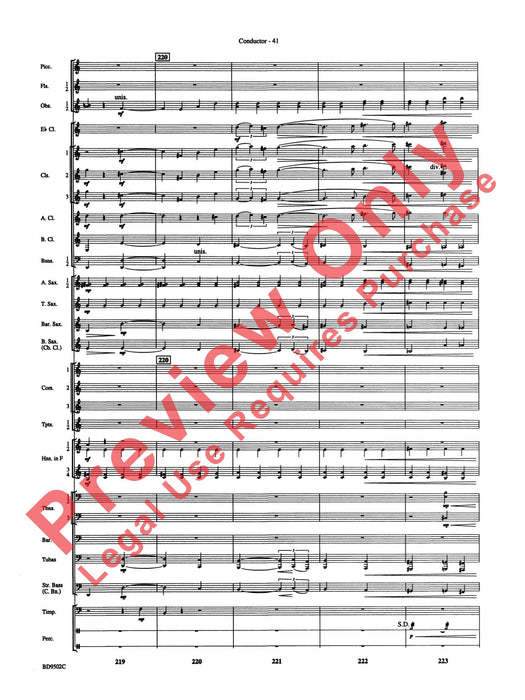 Symphony No. 3 for Band 交響曲 總譜 | 小雅音樂 Hsiaoya Music