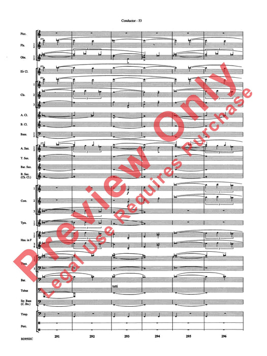 Symphony No. 3 for Band 交響曲 總譜 | 小雅音樂 Hsiaoya Music