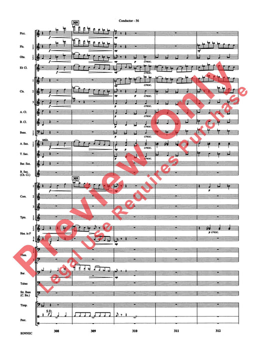 Symphony No. 3 for Band 交響曲 總譜 | 小雅音樂 Hsiaoya Music