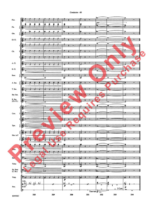 Symphony No. 3 for Band 交響曲 總譜 | 小雅音樂 Hsiaoya Music