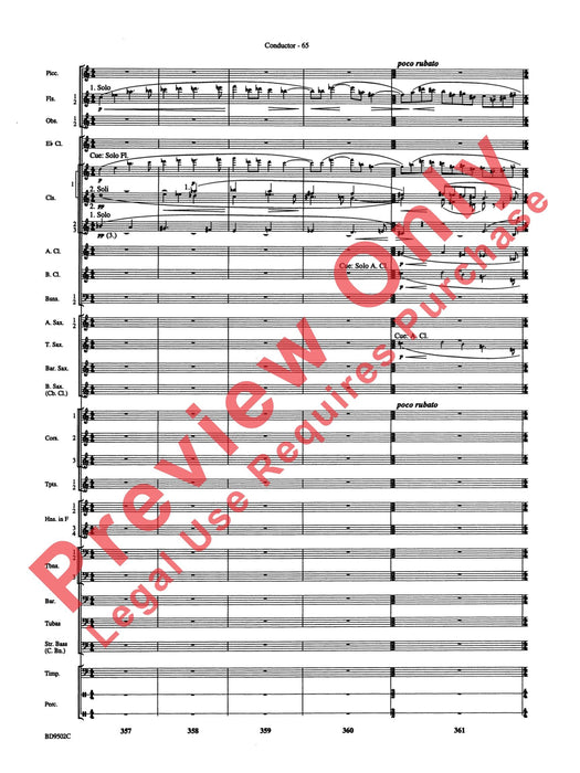 Symphony No. 3 for Band 交響曲 總譜 | 小雅音樂 Hsiaoya Music