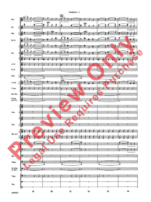 Symphony No. 3 for Band 交響曲 總譜 | 小雅音樂 Hsiaoya Music