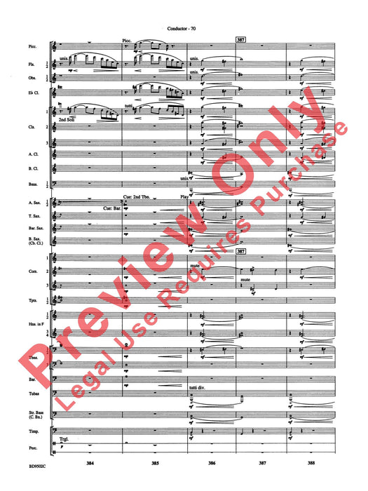 Symphony No. 3 for Band 交響曲 總譜 | 小雅音樂 Hsiaoya Music