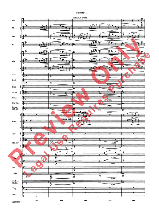 Symphony No. 3 for Band 交響曲 總譜 | 小雅音樂 Hsiaoya Music