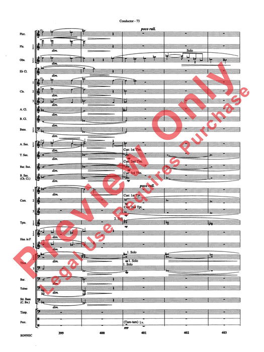 Symphony No. 3 for Band 交響曲 總譜 | 小雅音樂 Hsiaoya Music